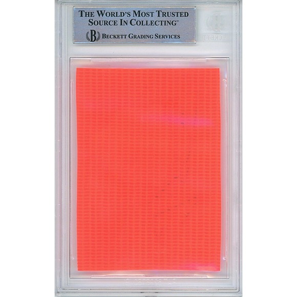 Tremaine Edmunds Signed Football Pylon Chicago Bears Beckett Authentic COA Slab - Picture 3 of 5